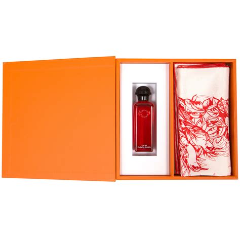 hermes gift set price|hermès rhubarb gift set.